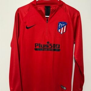 Nike Red Atlético Madrid Soccer Top